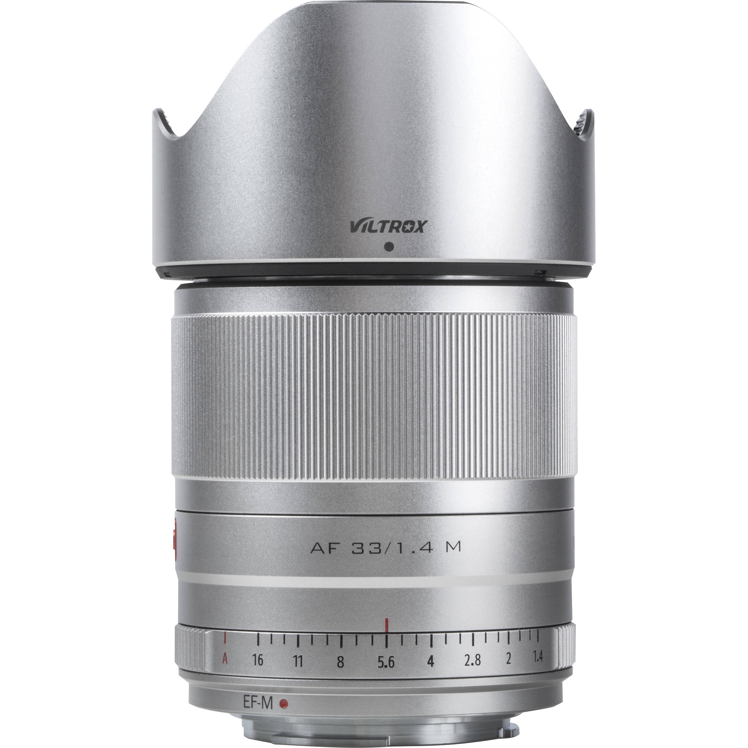 Viltrox AF 33mm f/1.4 M Lens for Canon EF-M (Silver)