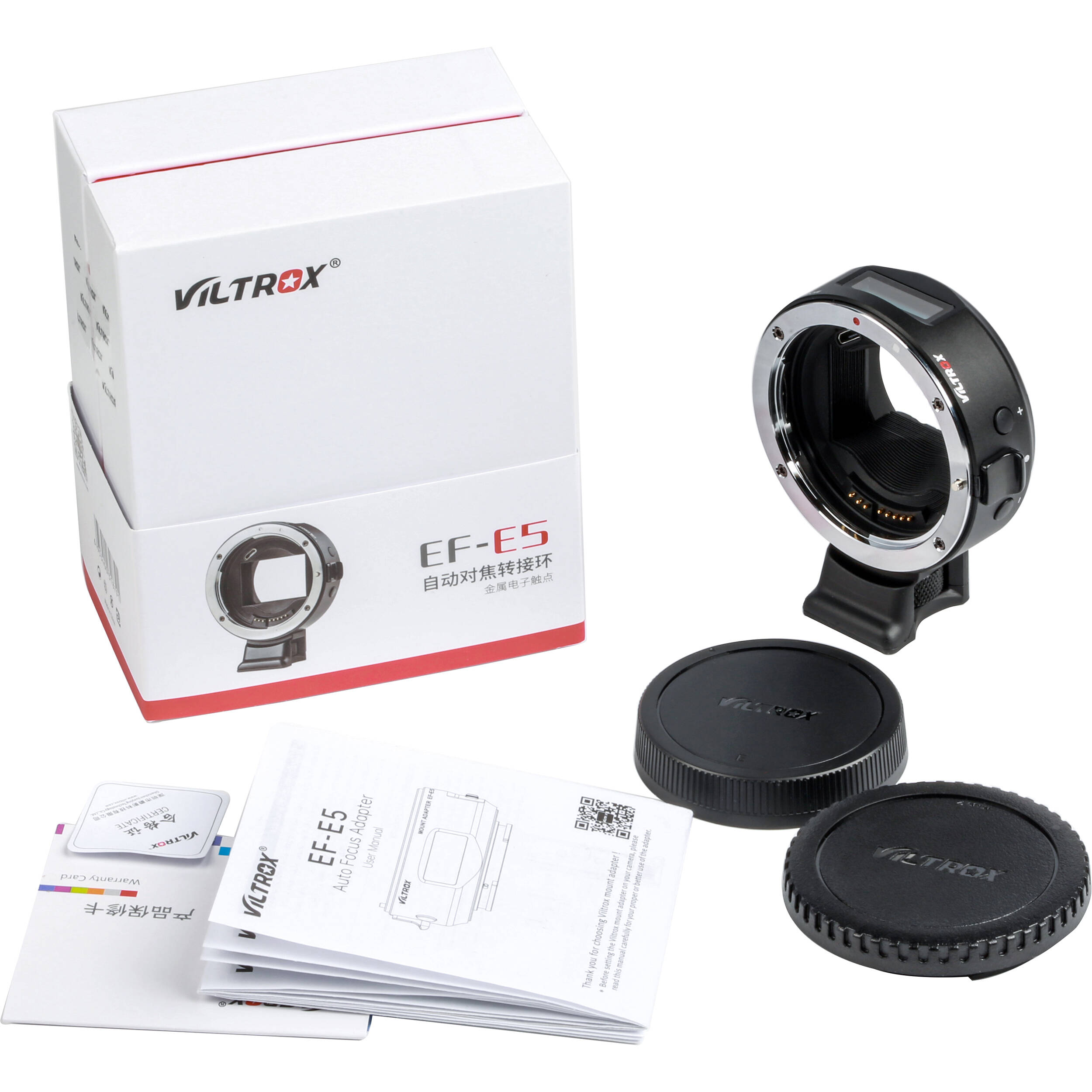 Viltrox EF-E5 adapter for Canon EF / EF-S series lenses to Sony E