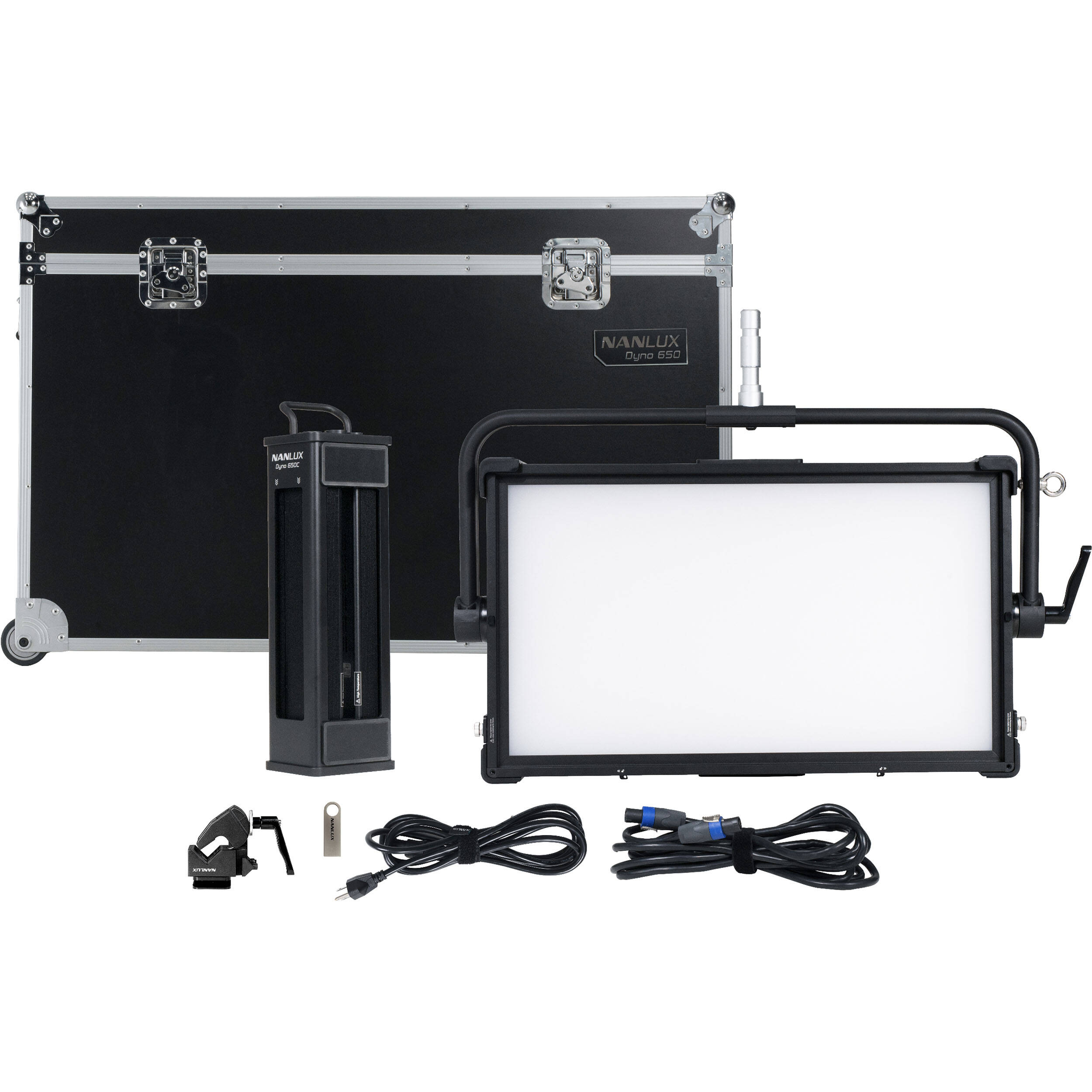 Nanlux Dyno 650C RGBWW LED Soft Panel with Travel Case