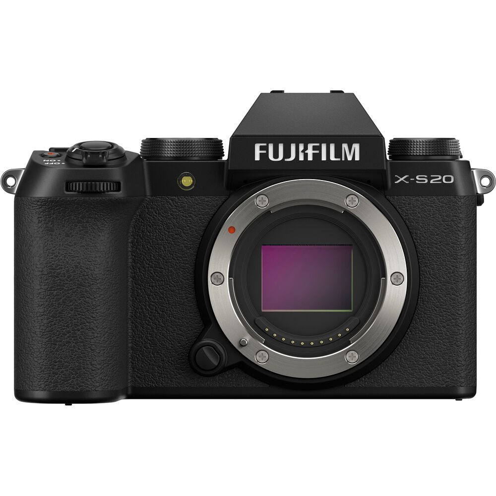 Fujifilm Bundle Offer FUJIFILM X-S20 Mirrorless Camera Body Black With XF 18-55mm f/2.8-4 R LM OIS Lens