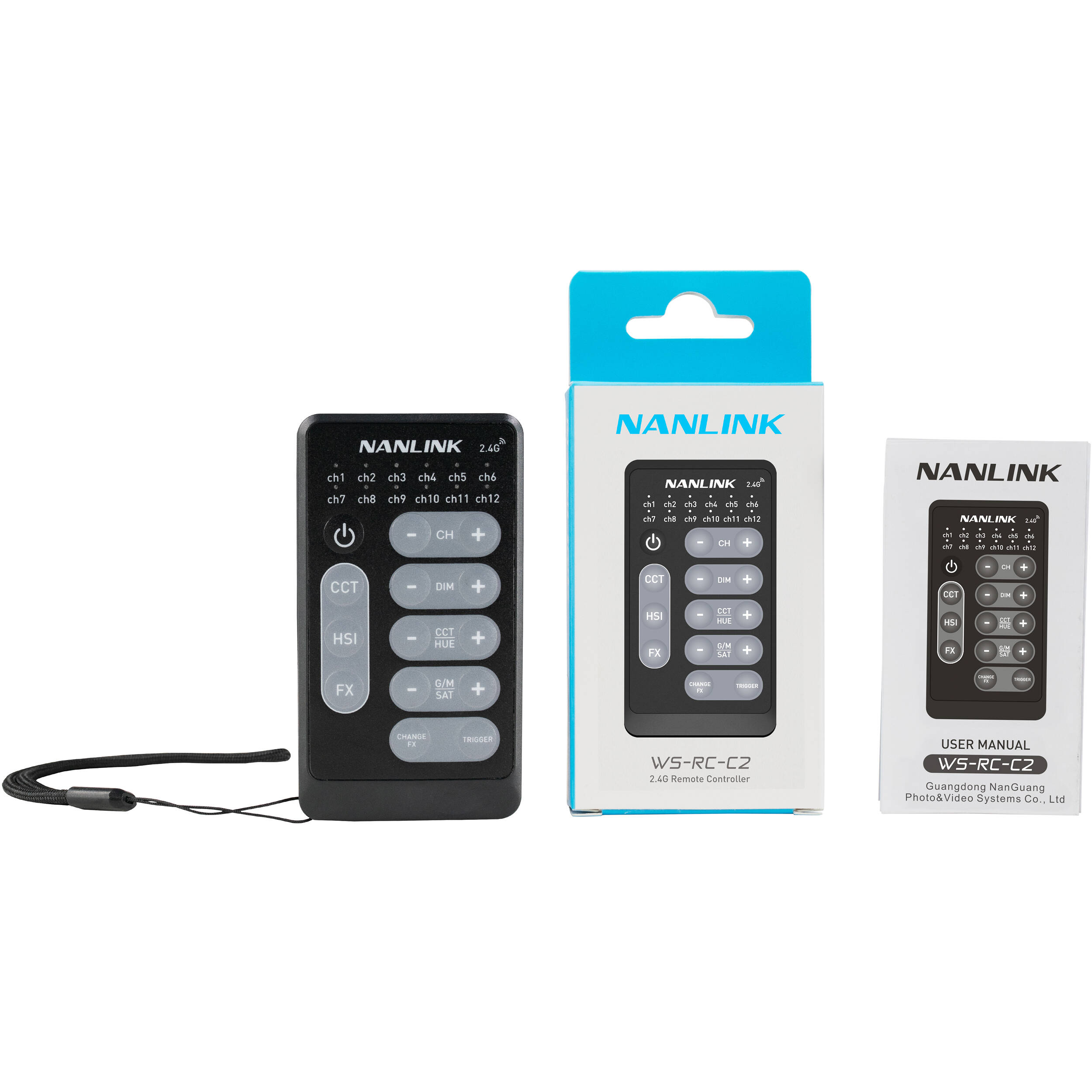 Nanlite Nanlink  WS-RC-C2 Remote