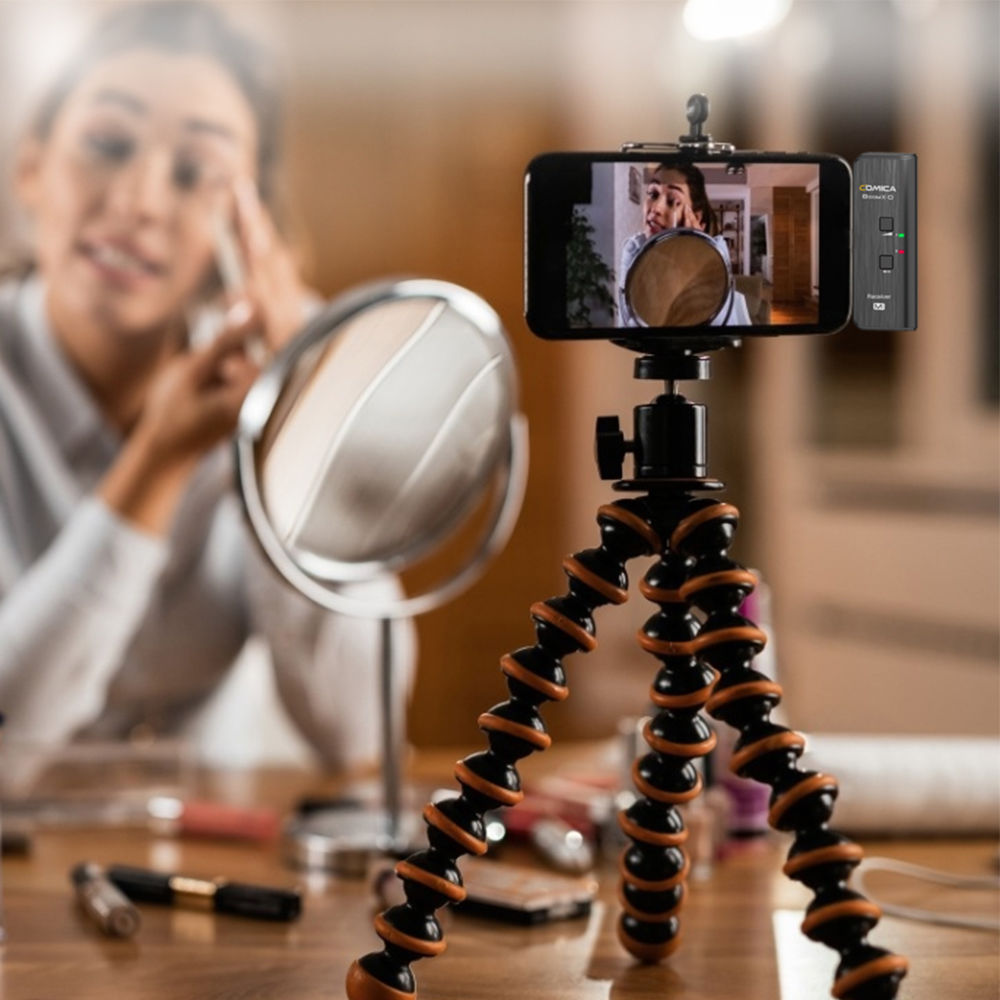 Comica Audio BoomX-D MI1 Ultracompact Wireless Microphone System for iphone