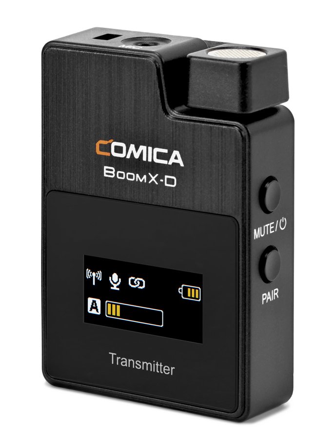 Comica Audio BoomX-D UC2 Ultracompact 2-Person Digital Wireless Microphone System