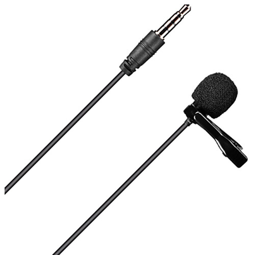 Comica Audio CVM-V01SP Omnidirectional Lavalier Microphone for Smartphones (Black)
