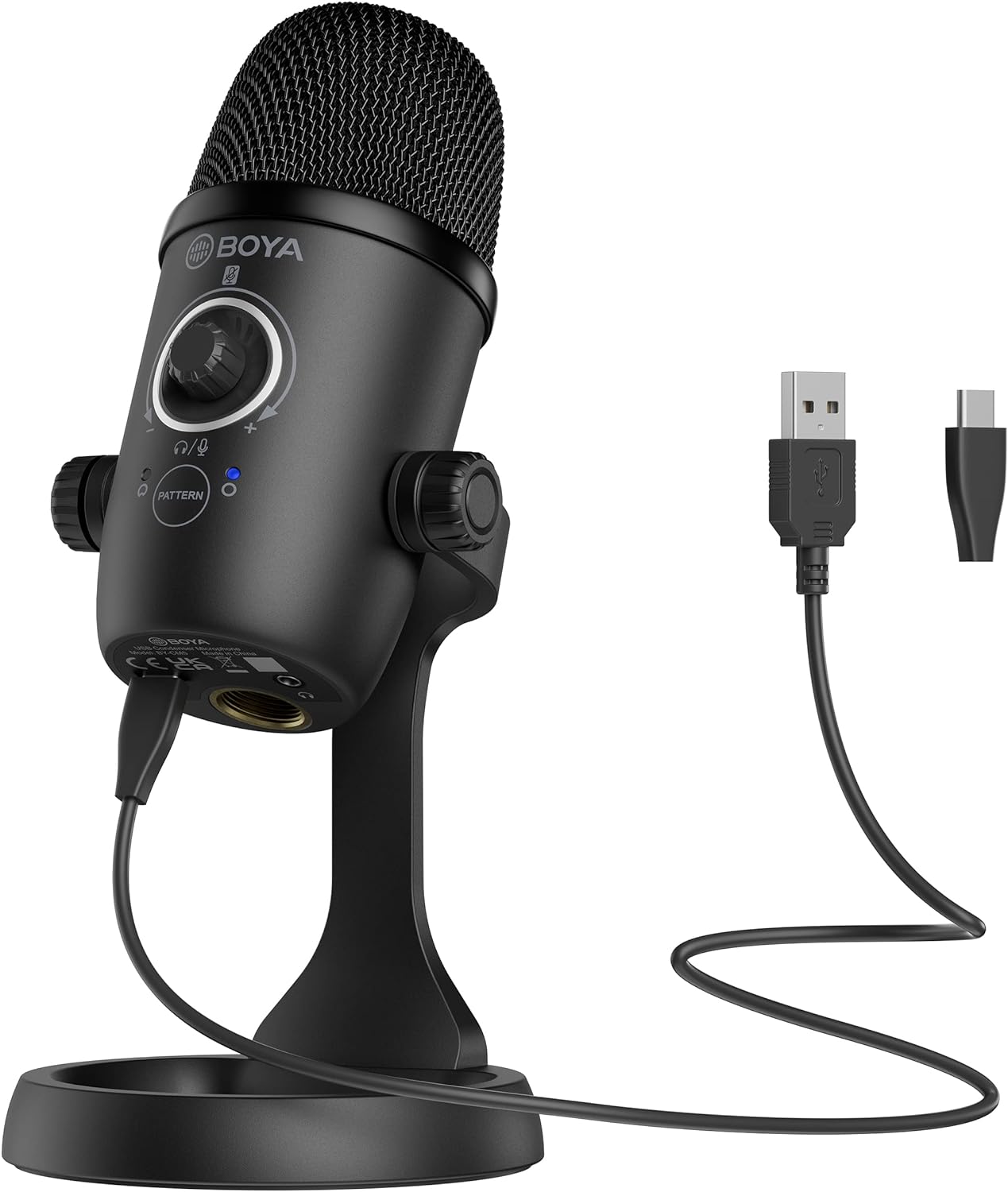 BOYA BY-CM5 Desktop USB Microphone (Black)