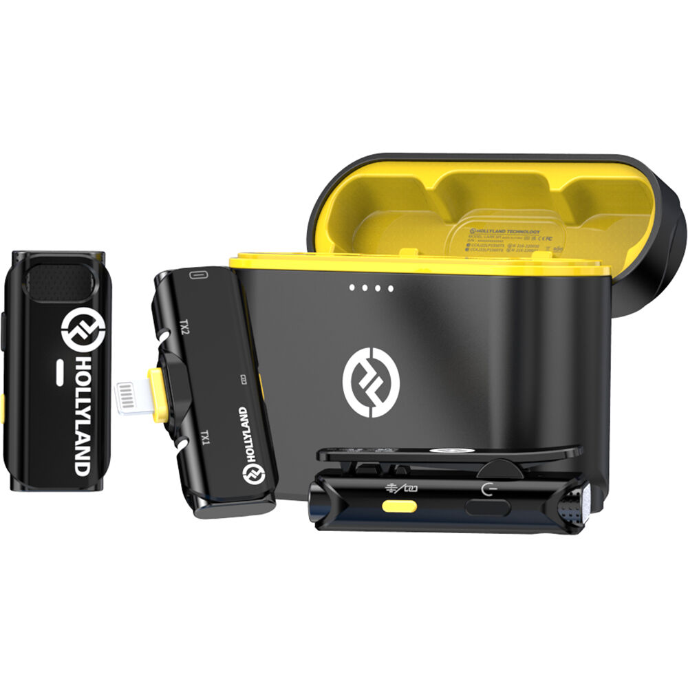 Hollyland Wireless Microphone Lark C1 DUO BK IOS (Black)