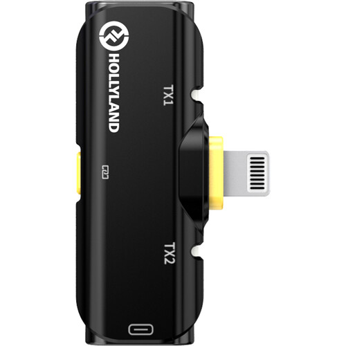 Hollyland Wireless Microphone Lark C1 DUO BK IOS (Black)