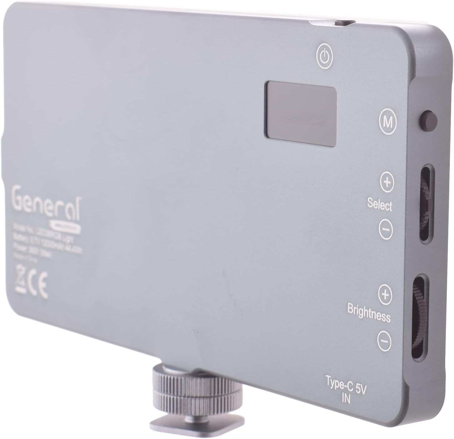 General LED 36RGB Video Led Light 36W With Cable - Silver