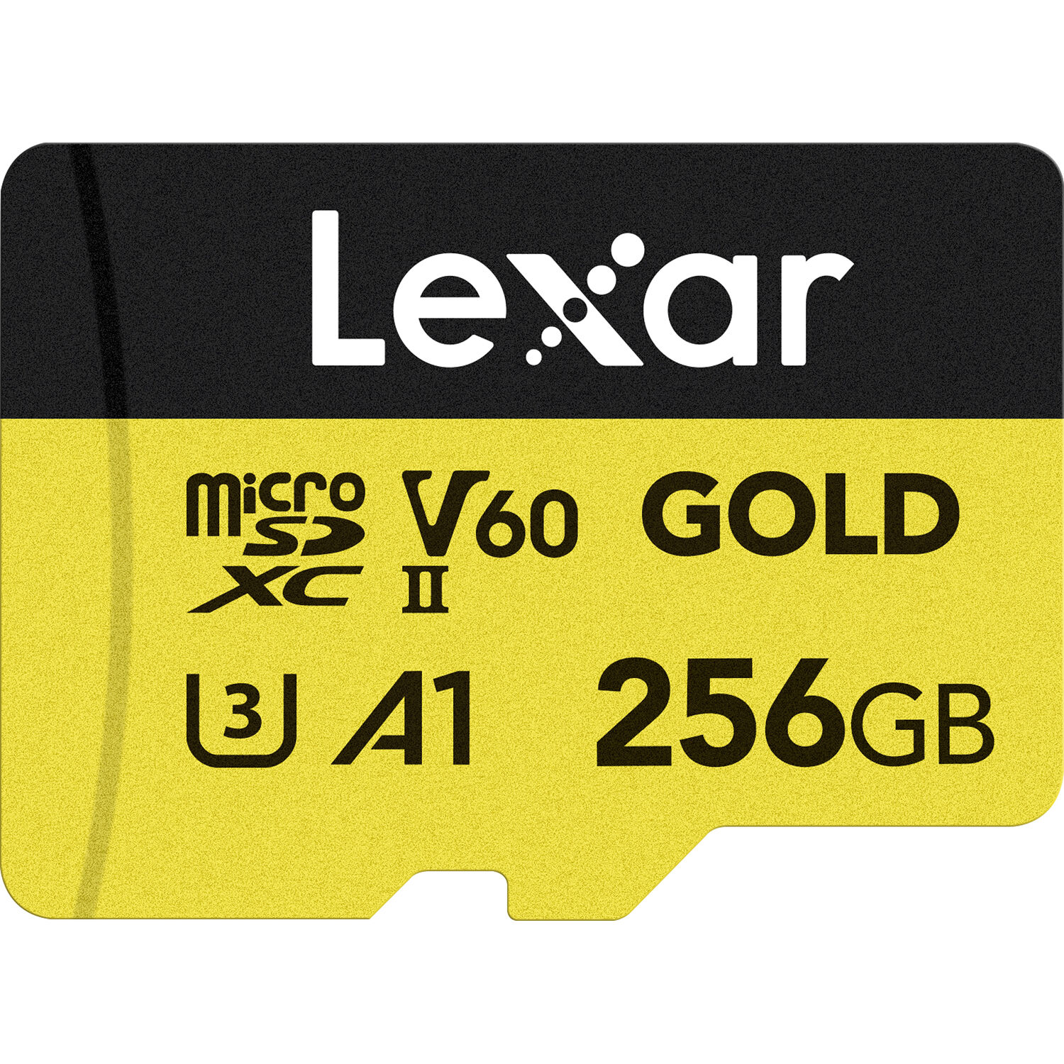 Lexar Professional GOLD UHS-II microSDXC Memory Card(256G)