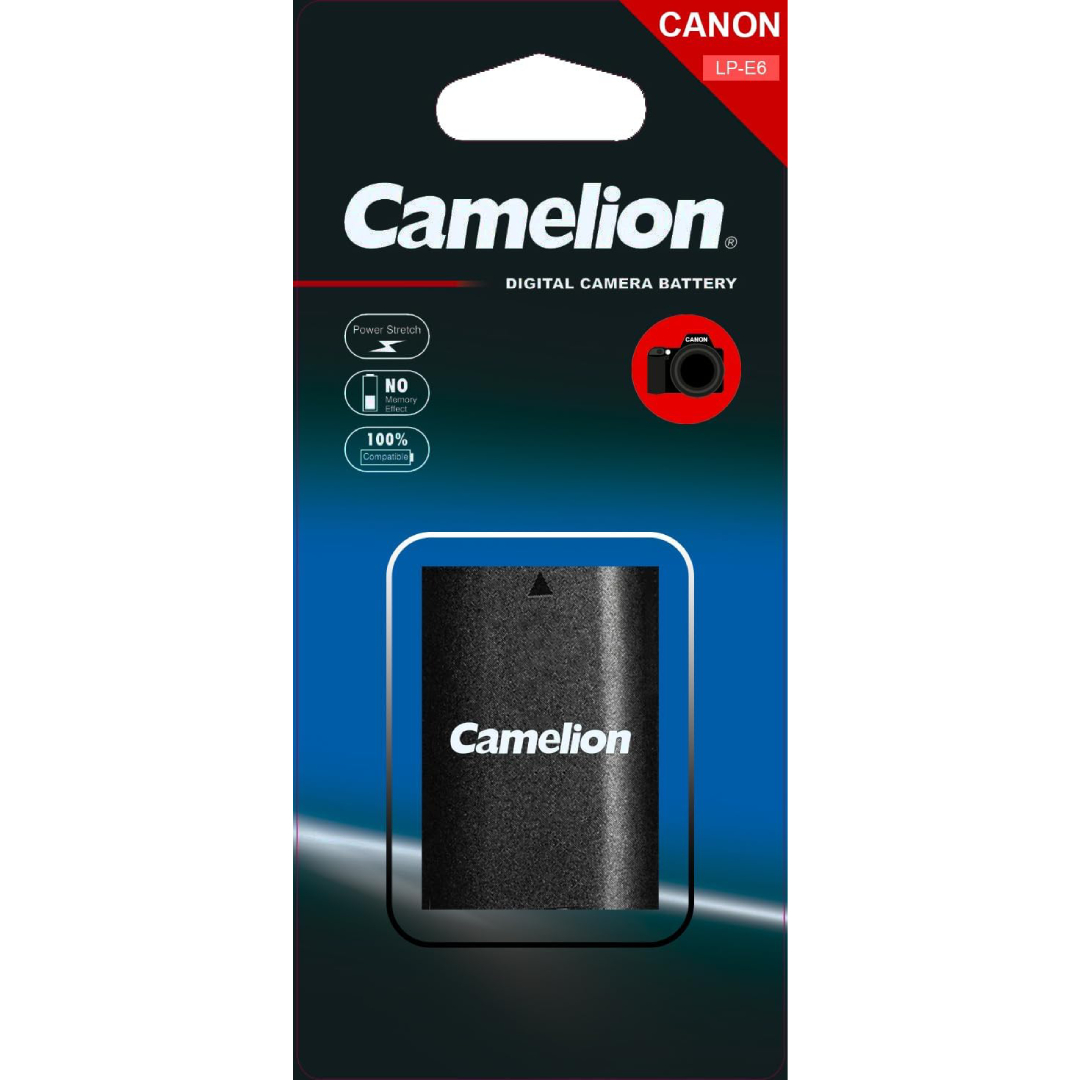Camelion LP-E6 Rechargeable Lithium-Ion Battery Pack (1600mAh)