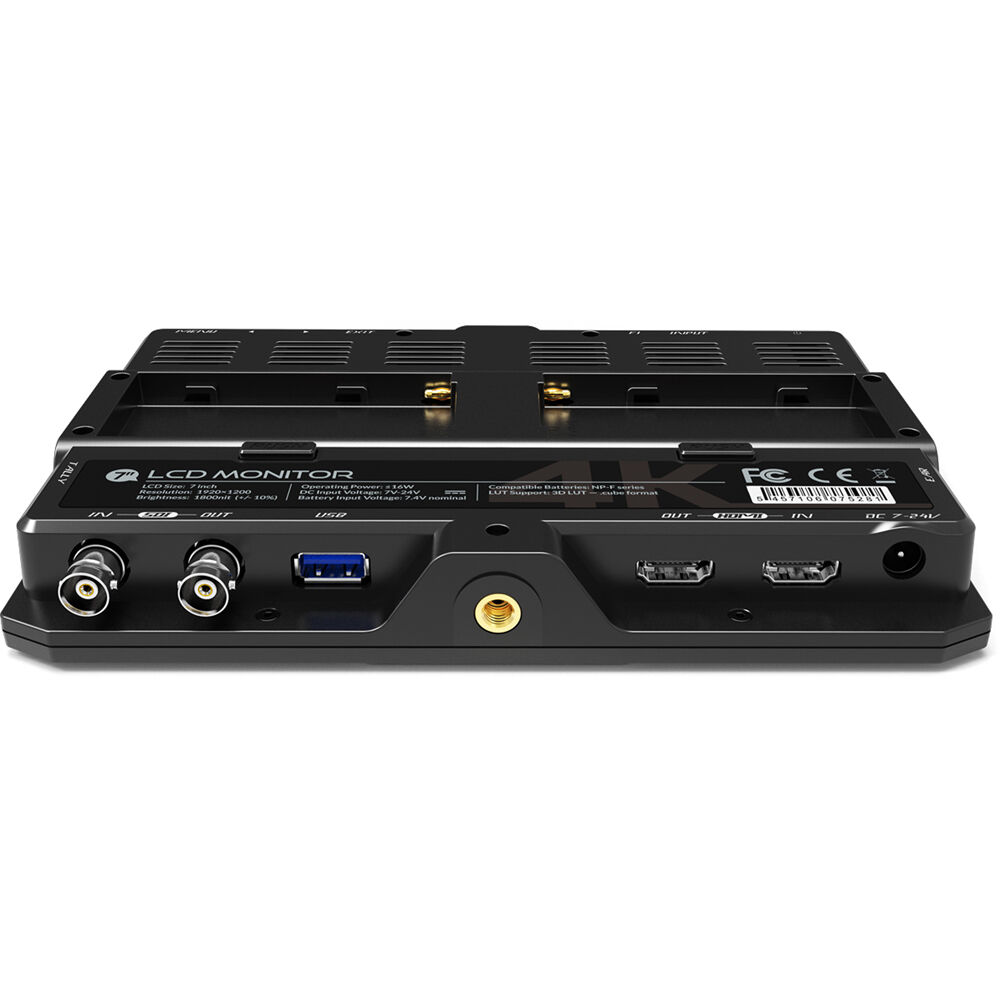 Lilliput H7S 7" 4K HDMI/3G-SDI Ultra-Bright On-Camera Monitor