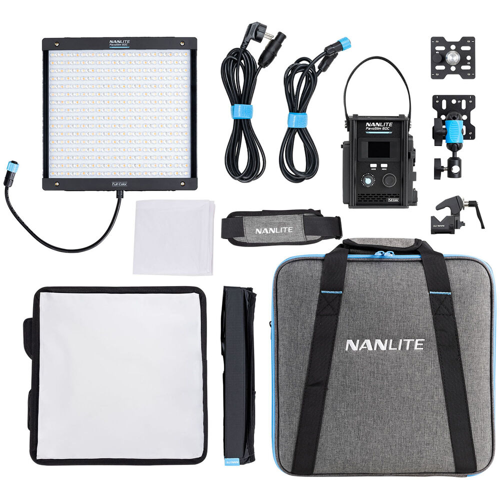 Nanlite PavoSlim 60C RGB LED Panel (Black)