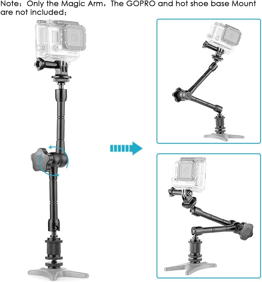 General Magic Arm  AH-011 for DSLR Camera Rig/LCD/DV Monitor/LED Lights/Flash Light