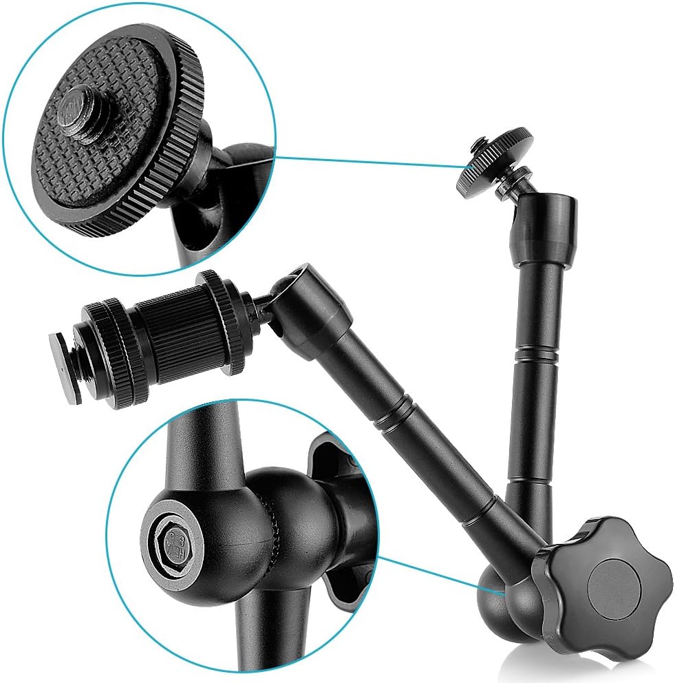 General Magic Arm  AH-011 for DSLR Camera Rig/LCD/DV Monitor/LED Lights/Flash Light