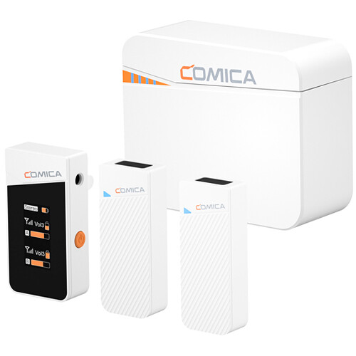 Comica Audio Vimo C3 2-Person Wireless Microphone (White)