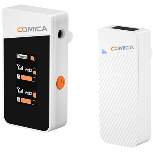 Comica Audio Vimo C3 2-Person Wireless Microphone (White)