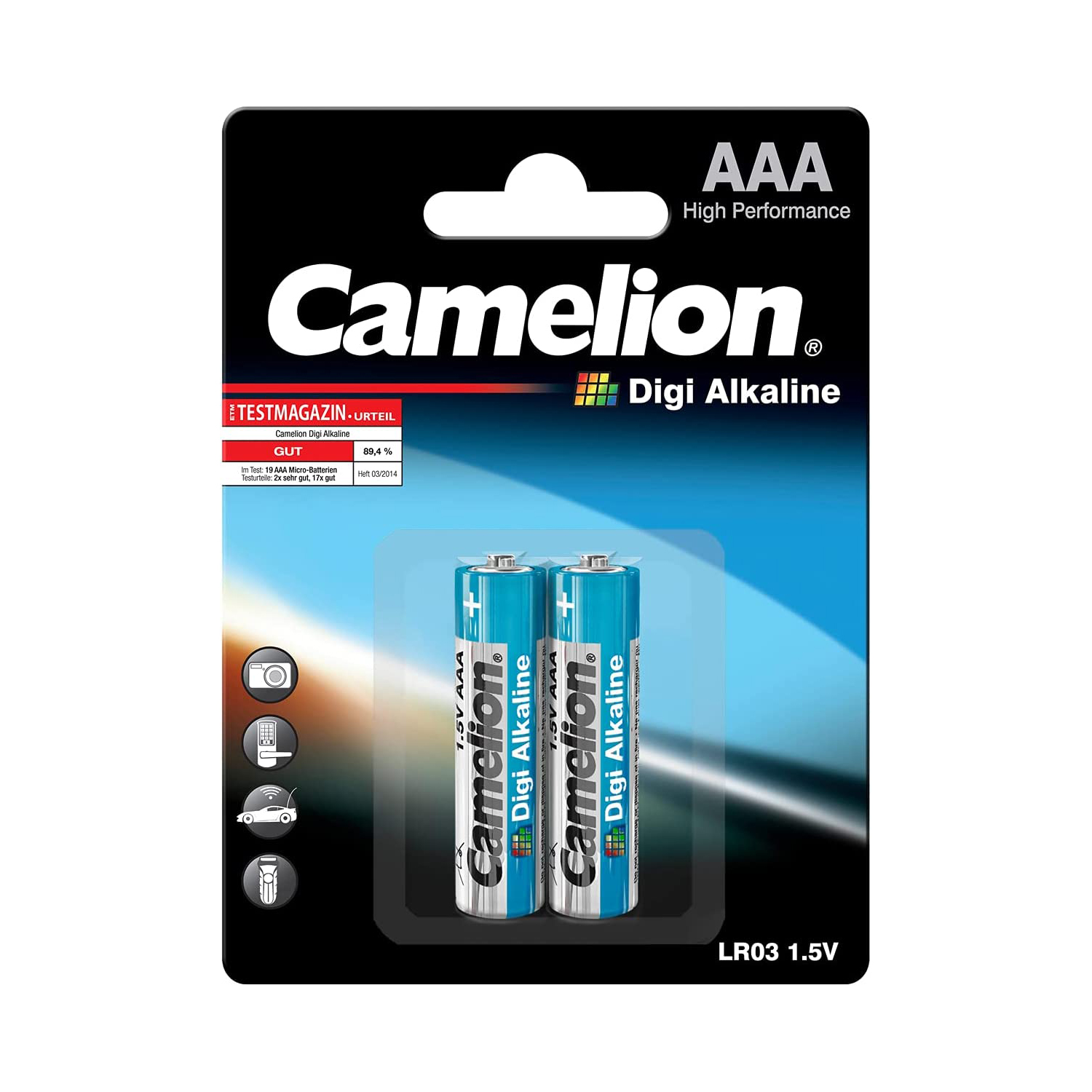 Camelion LR 03 AAA Micro Digi Alkaline Battery (Pack of 2)