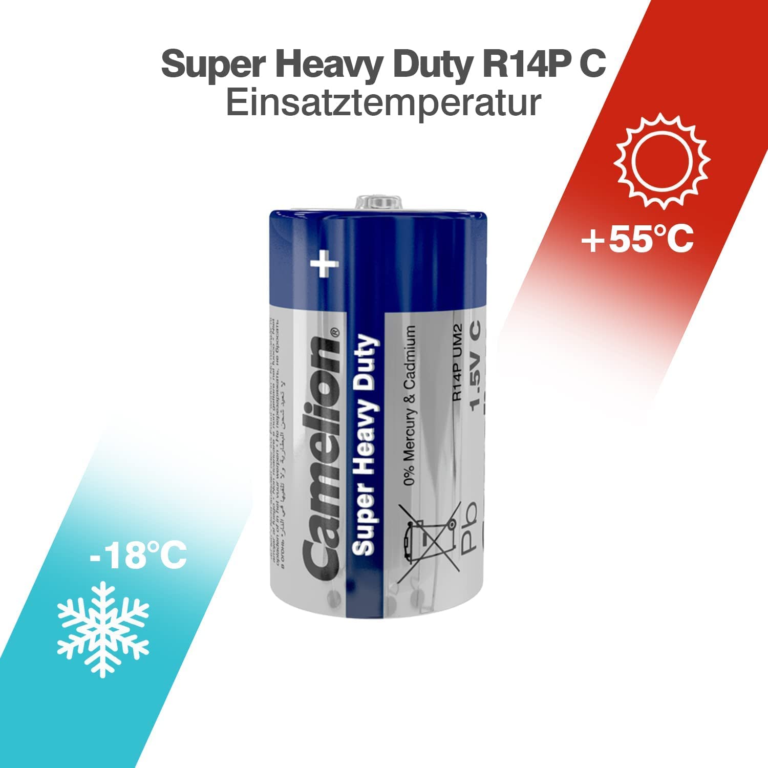 Camelion C battery SHD R14