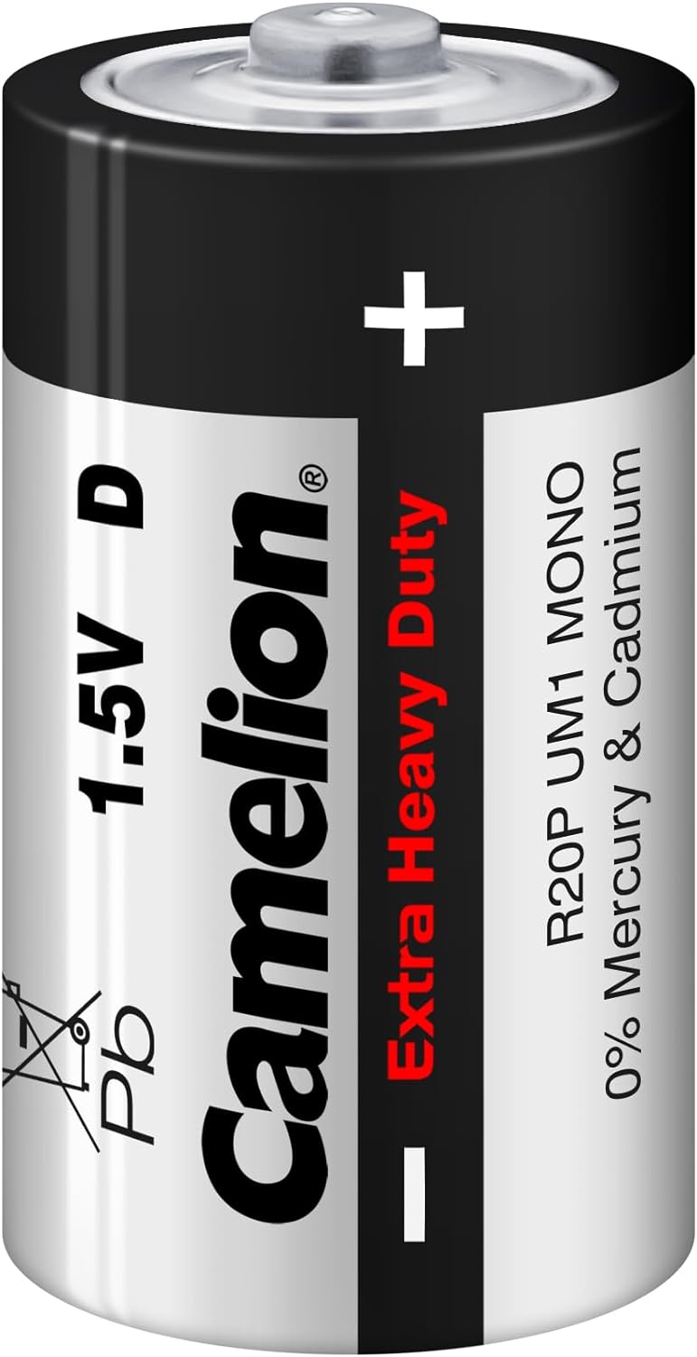 Camelion D bttery Extra Heavy Duty 2er Pack