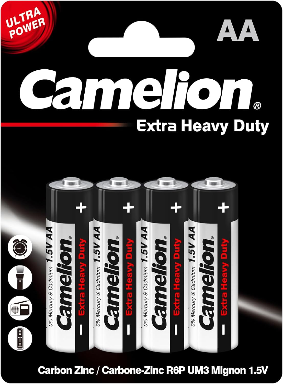 Camelion AA Extra Heavy Duty Battery 4er Pack