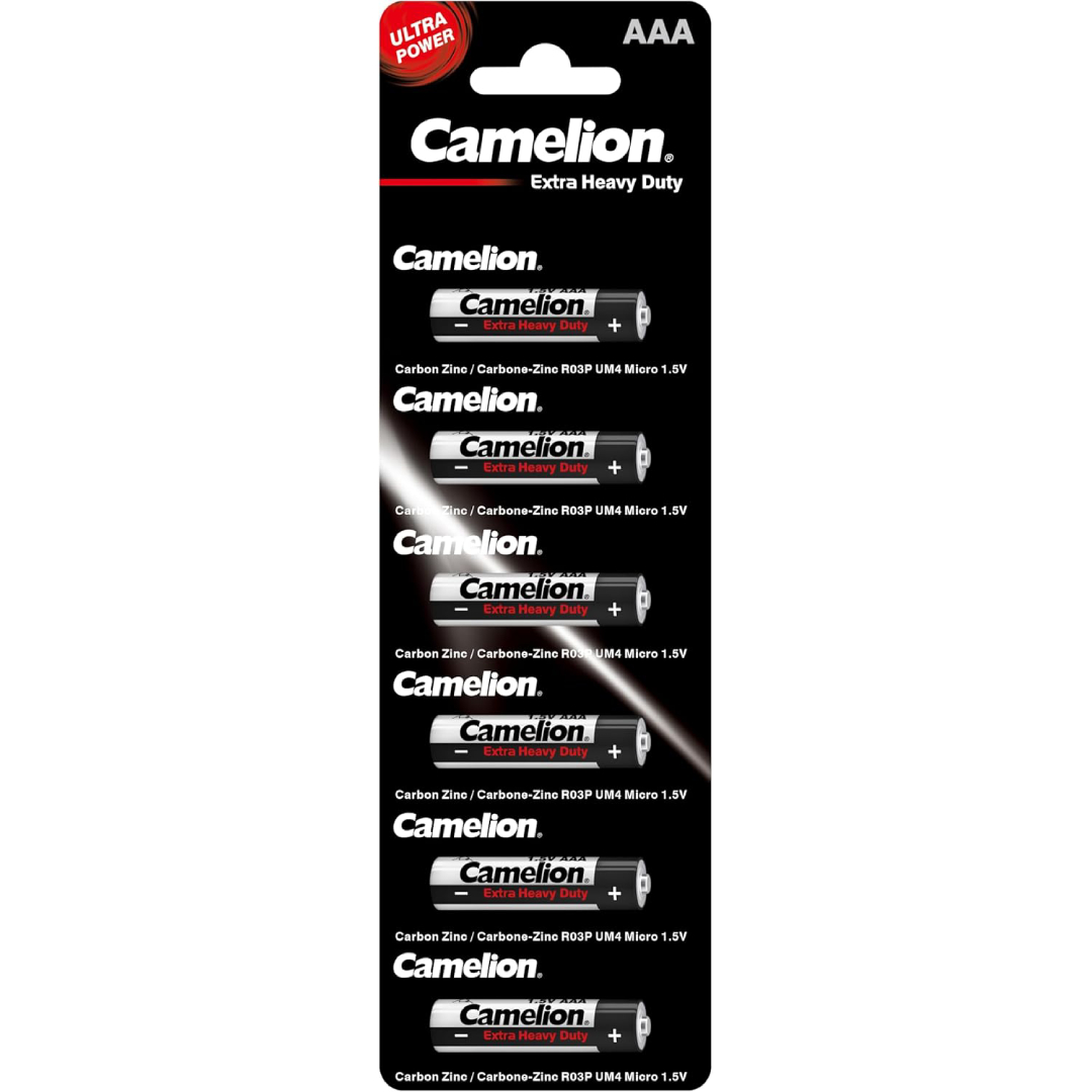 Camelion AAA Extra Heavy Duty Battery 6er Pack