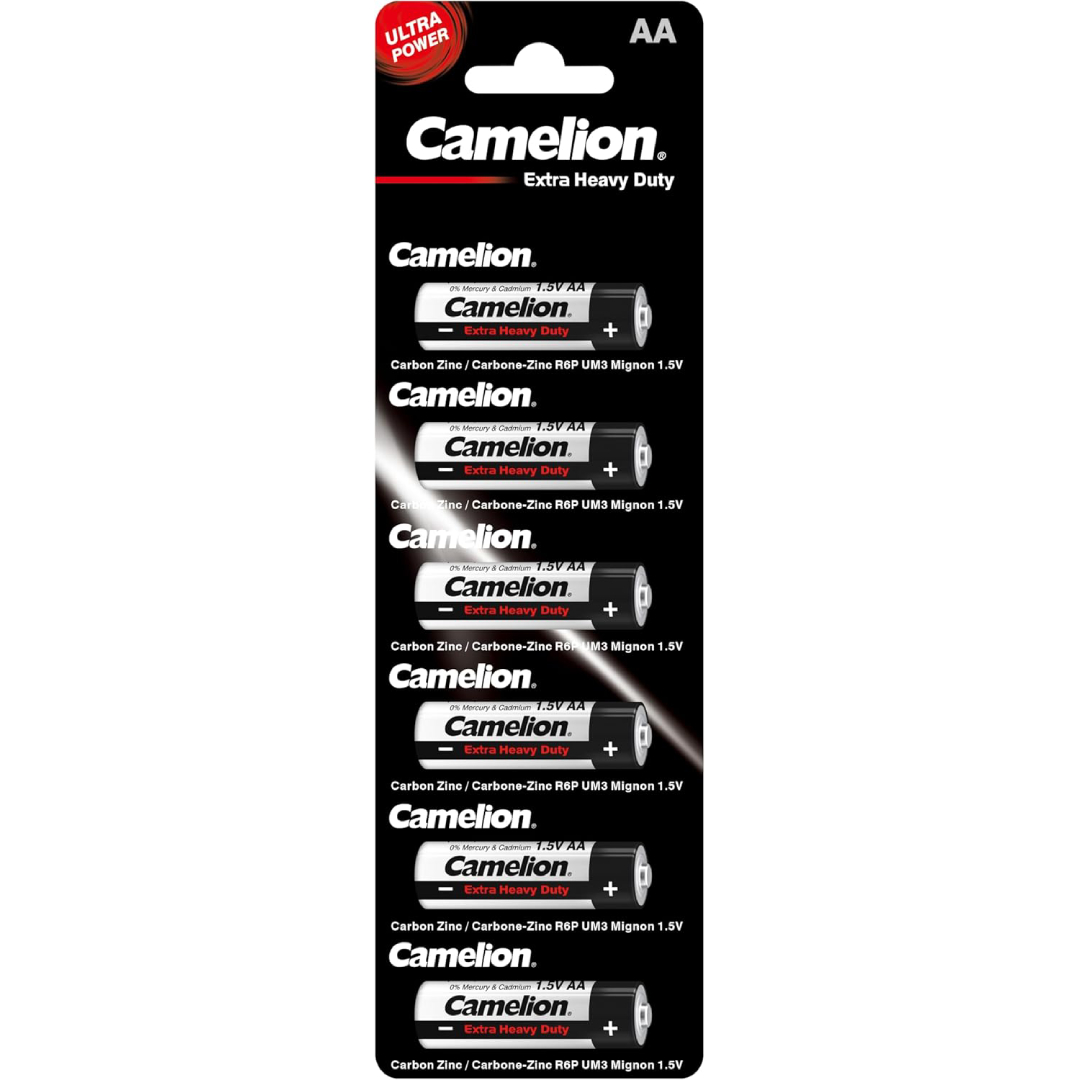 Camelion AA Extra Heavy Duty Battery 6er Pack