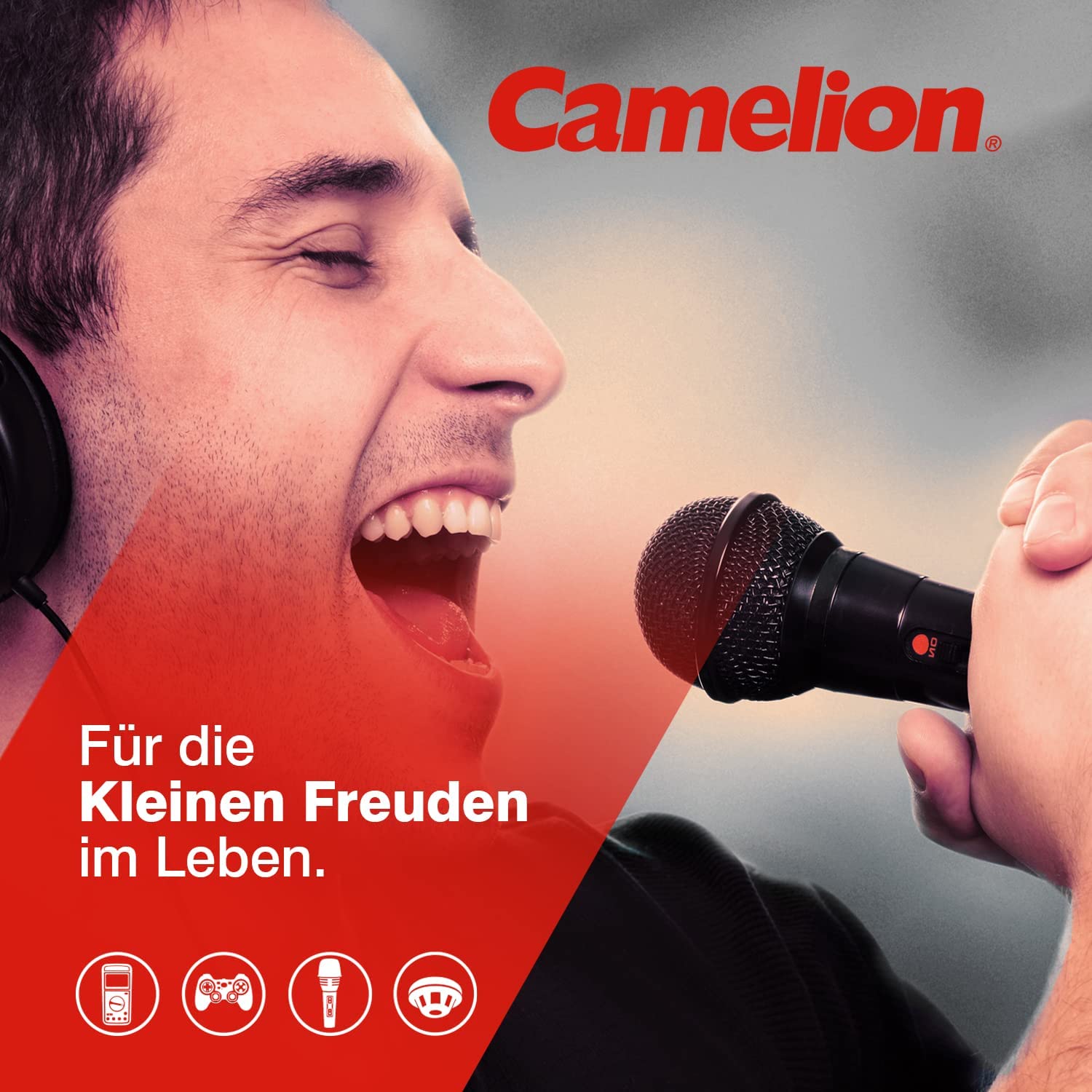 Camelion Plus Alkaline Red 9V 6LR61-BP1 1pc Card