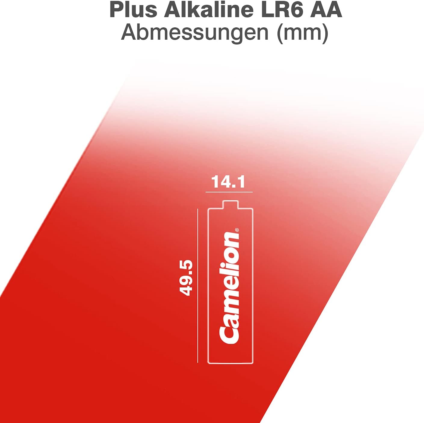 Camelion LR 6 AA Mignon Plus Alkaline Battery (Pack of 2)