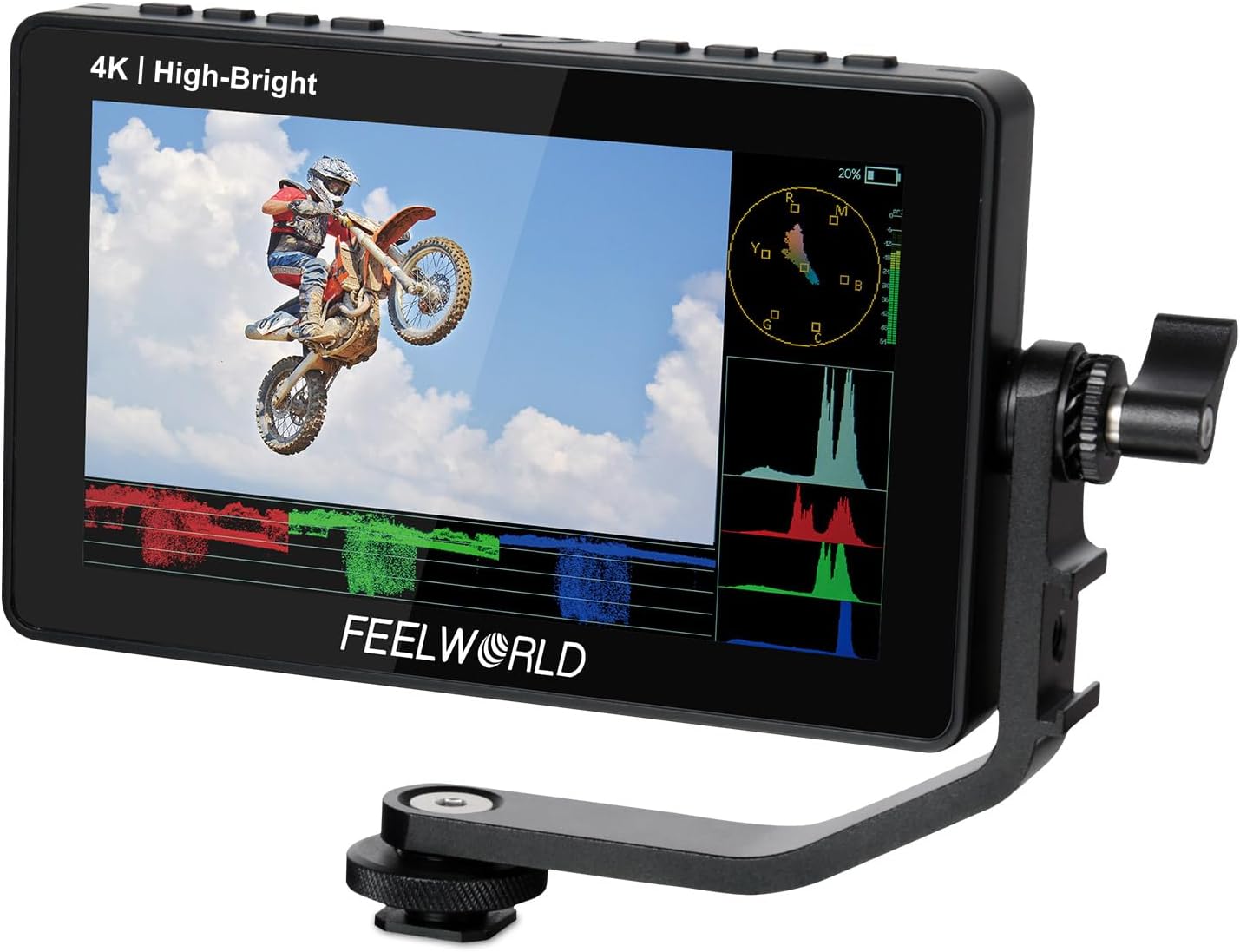 FeelWorld F5 ProX 5.5" High-Brightness HDMI Touchscreen Monitor
