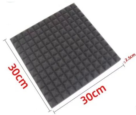 General Foam Sound Insulation TA-30 Kit 12 Pieces (Black)