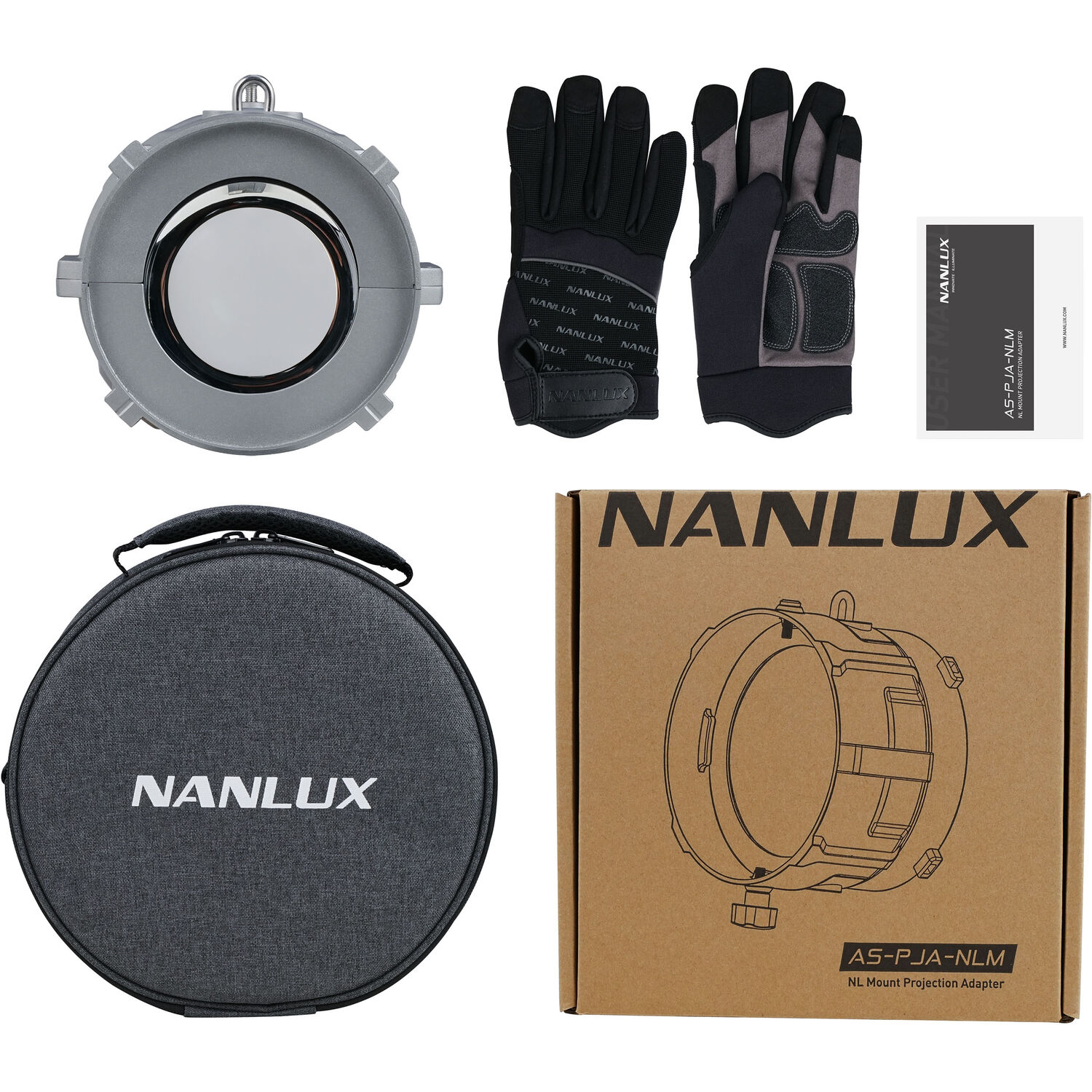 Nanlux AS-PJA-NLM NL Mount Projection Lens Adapter for Evoke