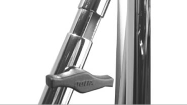 KUPO 482T 2 SCT WIND-UP STAND W/SAFETY AUTOMATIC LOCKING DEVICE