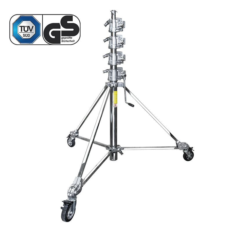 KUPO 756M Jumbo Cranking Stand With Automatic Locking Device