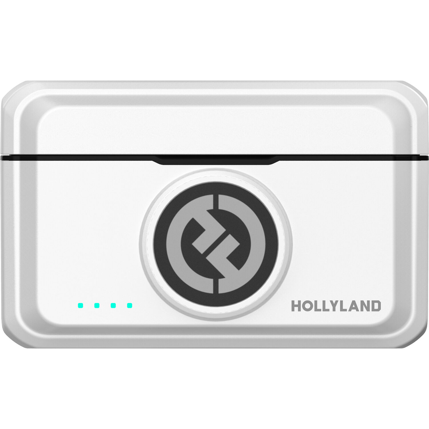 Hollyland LARK M2 DUO 2-Person Wireless Combo Microphone System (2.4 GHz, Ivory White) (White)