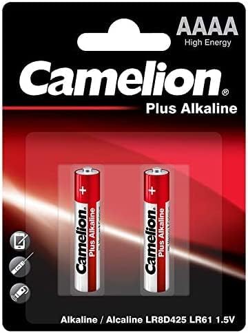 Camelion Plus Alkaline AAAA LR8D425-BP2 2pc Card (Red)