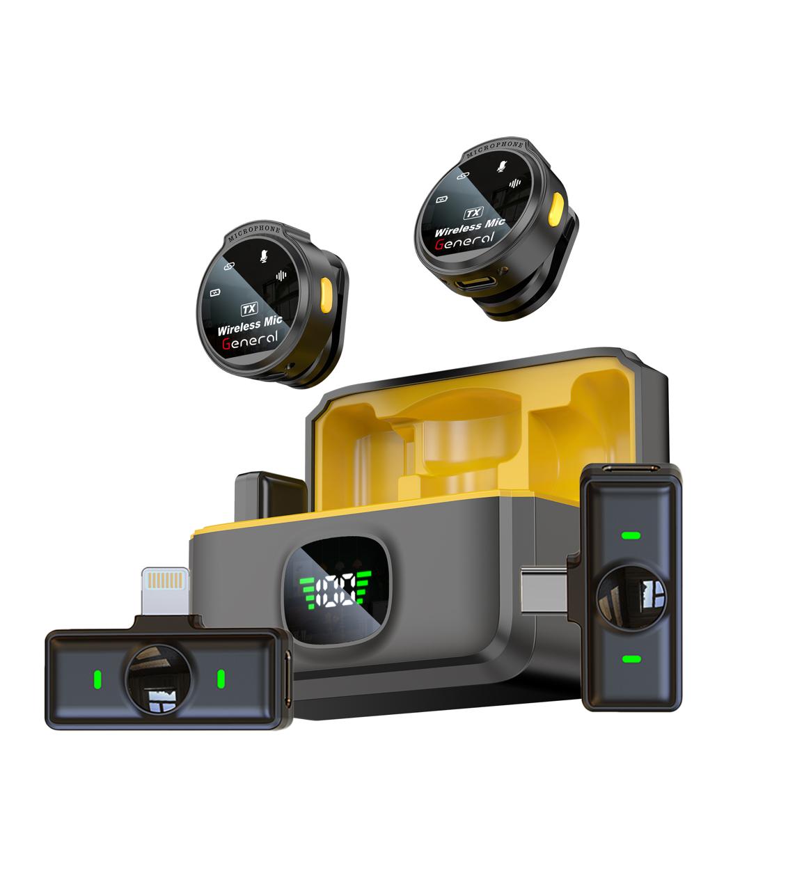 GM34 General Wireless Microphone Combo (Black)