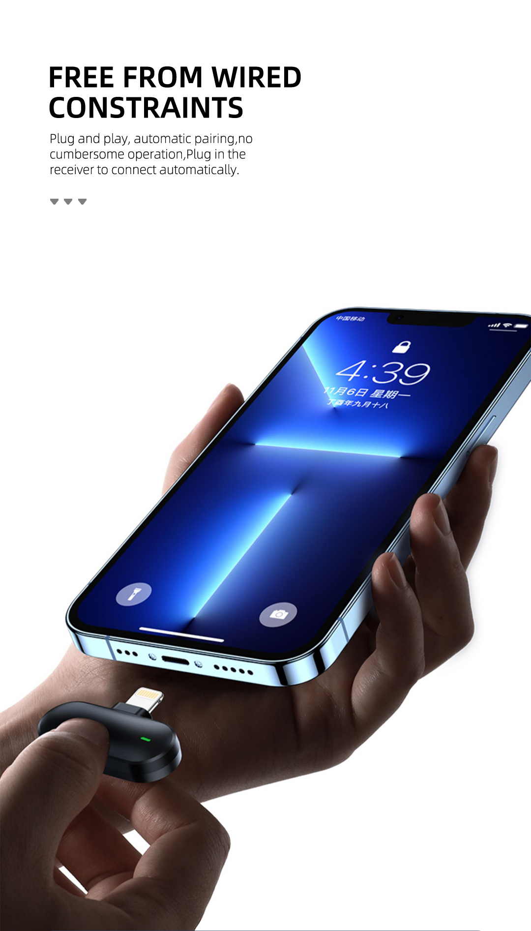 GM5 General Wireless Microphone Type-C