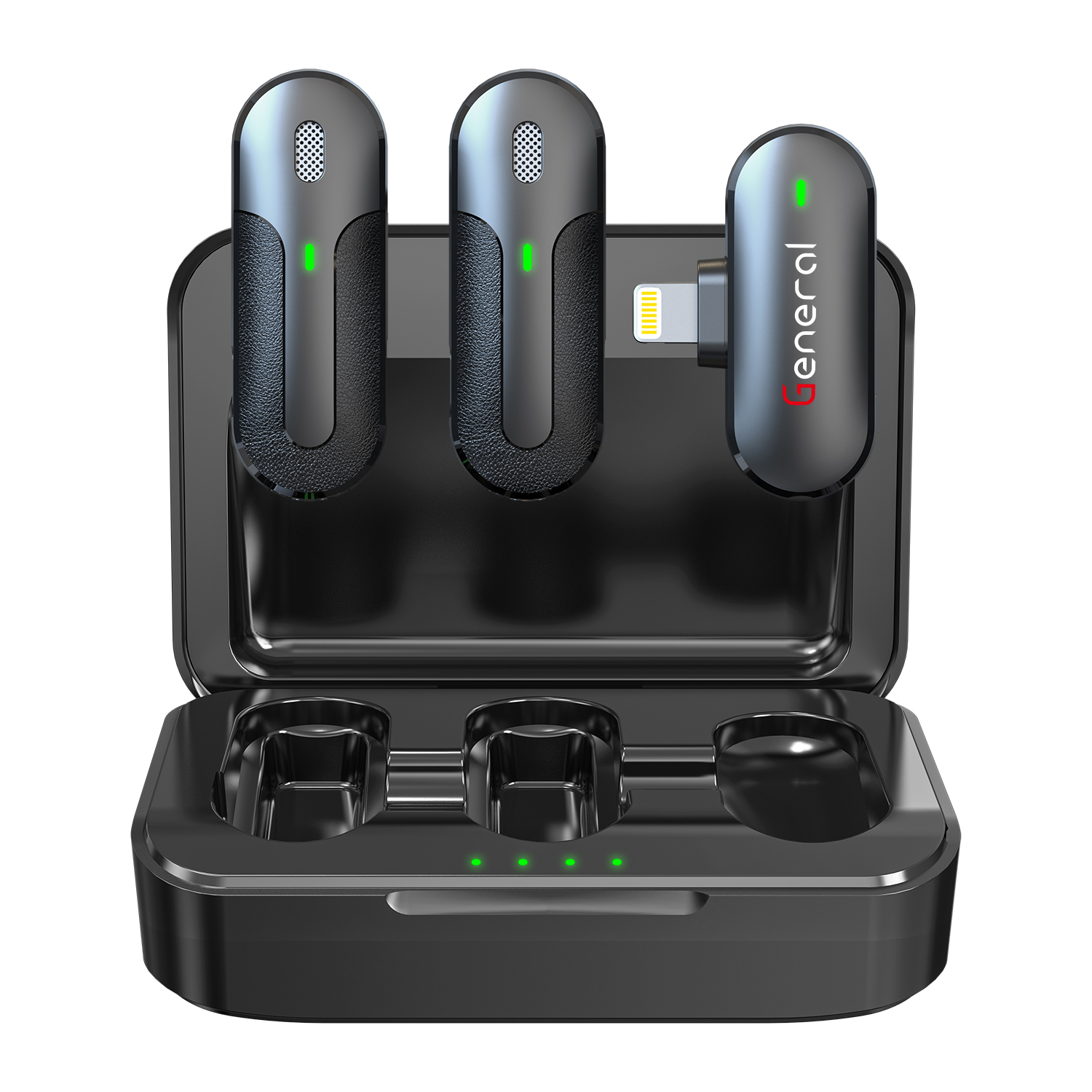 GM5 General Wireless Microphone IPHONE (Black)