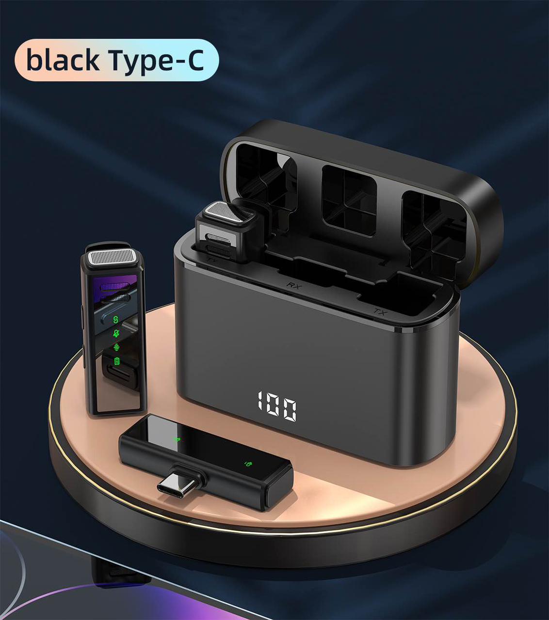 GM31 General Wireless Microphone Type C (Black)