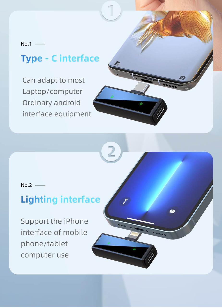 GM31 General Wireless Microphone  IPHONE (Black)