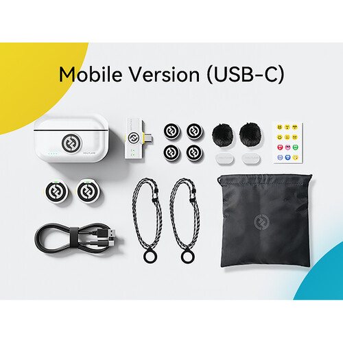 Hollyland Wireless Microphone Lark M2 Duo Type-C (White)