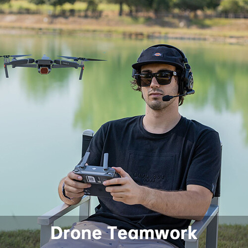 Hollyland Solidcom C1 Pro-8S Full-Duplex ENC Wireless Intercom System with 8 Headsets (1.9 GHz)