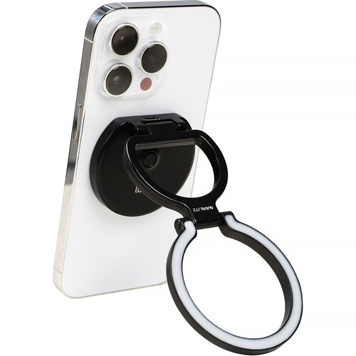 Nanlite Lumo Bi-Color LED Ring Light (Polar Black)