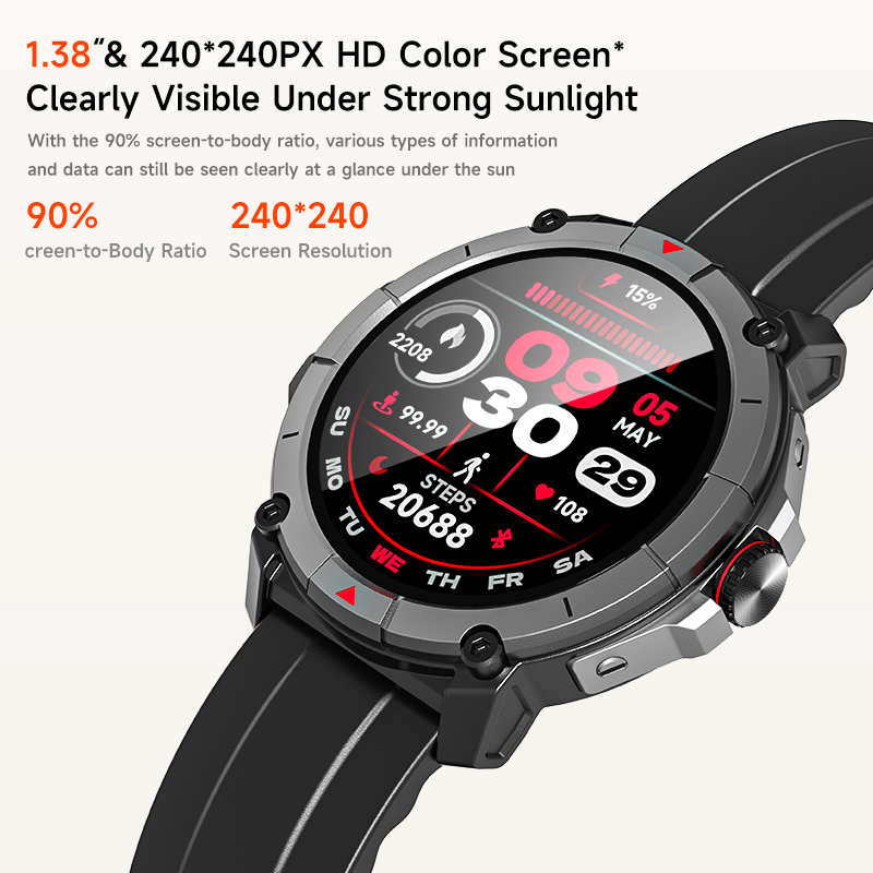 General GW39 Smart WATCH (Black)