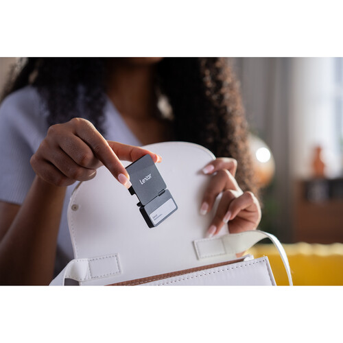 Lexar 1TB Professional Go USB 3.2 Gen 2 Portable SSD with Hub