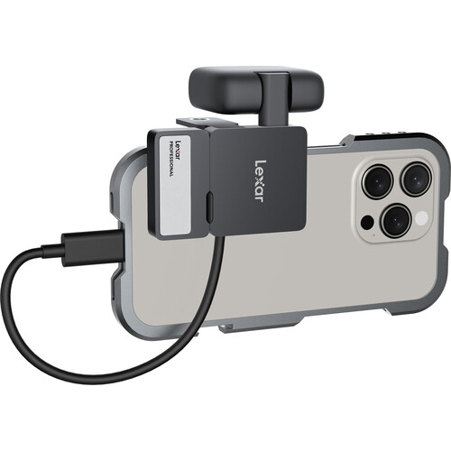 Lexar 2TB SSD w/Hub, For Apple 1050MB/s (LSL400S002T-RNSNU)