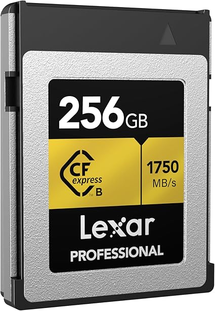 Lexar256GB Professional CFexpress Type-B Memory Card 1750MB/Sec
