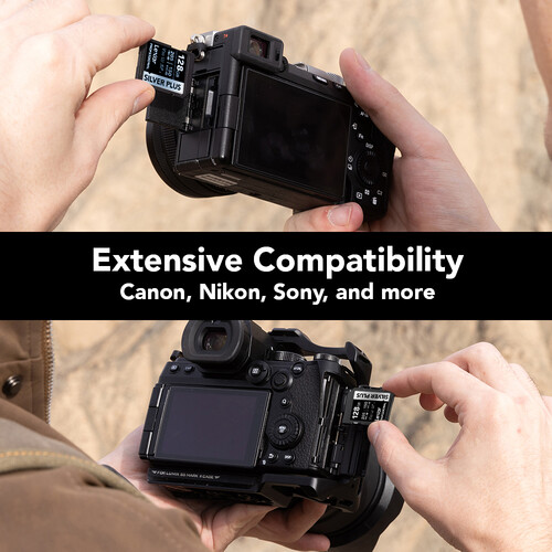 Lexar128GB Professional SILVER PLUS UHS-I SDXC Memory Card