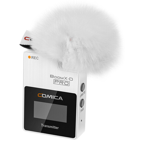Comica Audio BoomX-D PRO D2 Ultracompact 2-Person Digital Wireless Microphone (White)