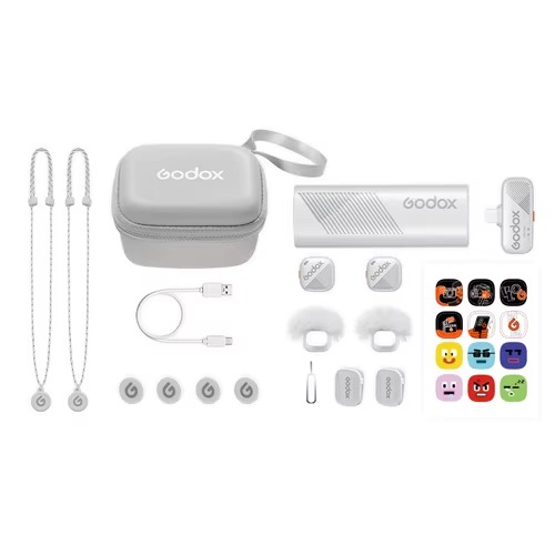 Godox Cube-SL K2 IPhone  Microphone (White)